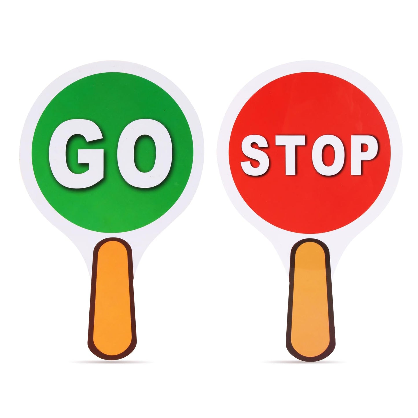 Yewong Kids Crossing Guard Kit Traffic Reflective Safety Vest Double-Sided Stop Go Sign Gloves Whistle for Schools Teaching Career Costume