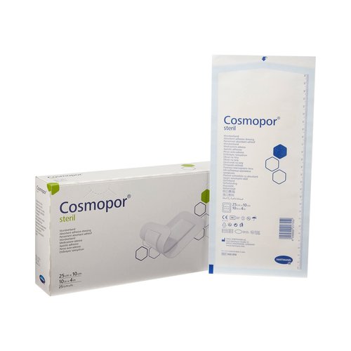 Cosmopor Steril Sterile Island Dressing Rectangle 4 X 10 Inch 900814 25 per Box