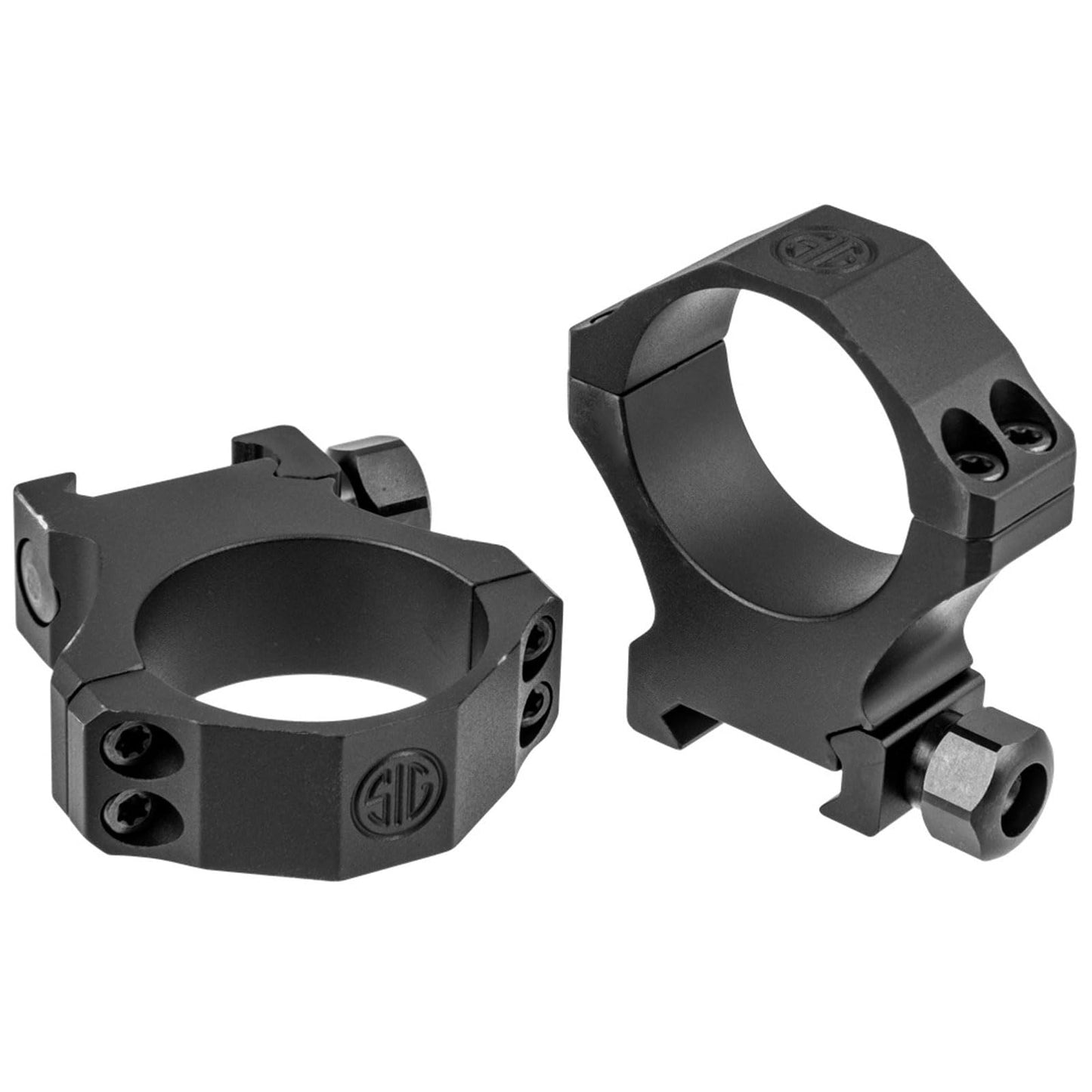 Sig Sauer Alpha1 35mm Tactical Hunting Shooting Durable Aluminum Powder Coated Mounting Scope Rings | Extra-High 1.53"