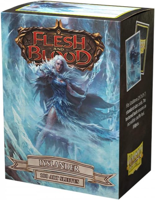 Dragon Shield | Flesh & Blood Art Sleeves | 100 Count - Durable & Smooth TCG Sleeves for Iyslander