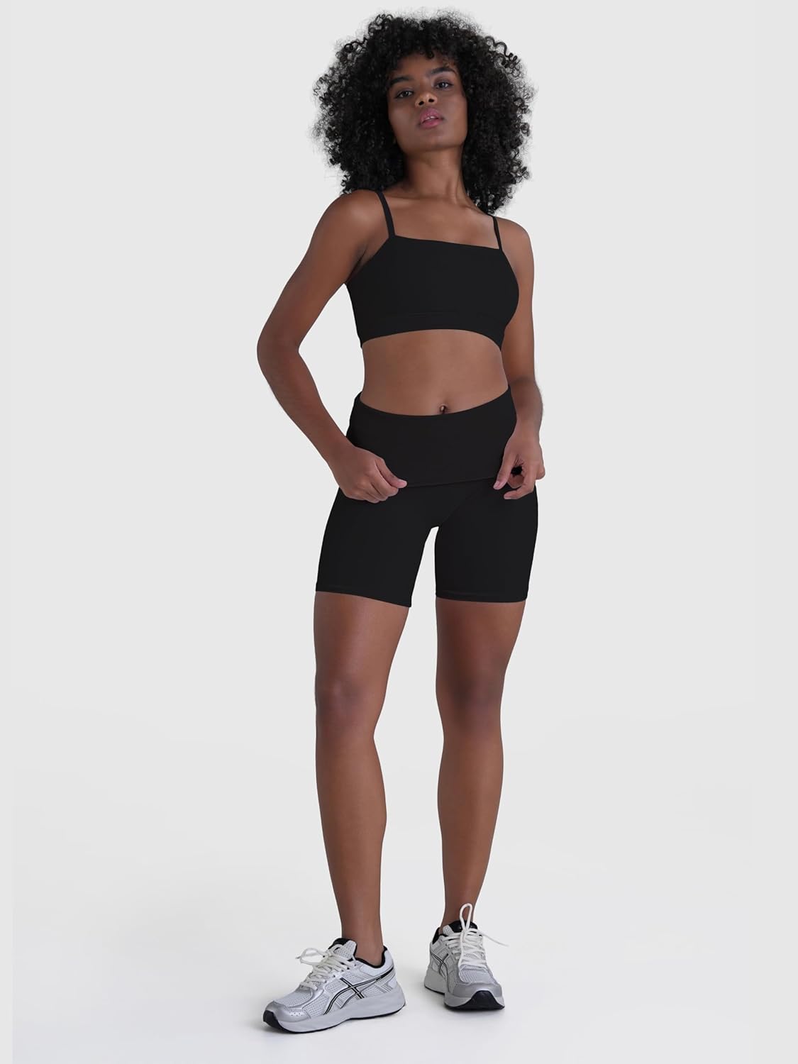 Sunzel High Waisted Biker Shorts - Tummy Control Compression for Women | Athletic Gym & Yoga Wear