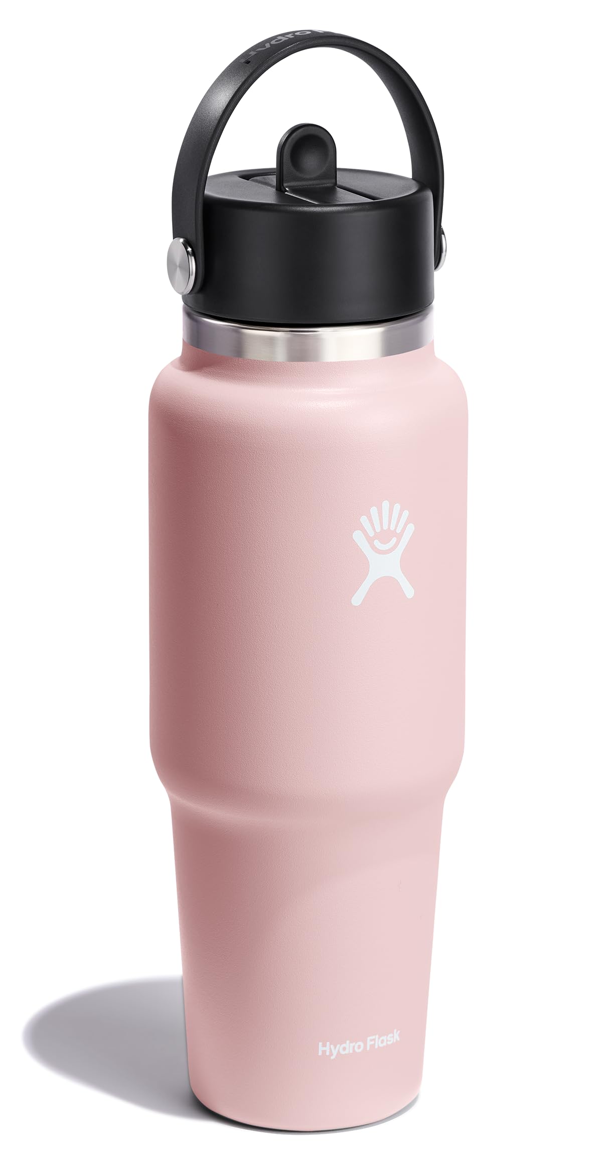 Hydro Flask Travel Water Bottle - Insulated Stainless Steel - Wide Straw Lid, Non Spill, Leakproof in 32 Oz Trillium