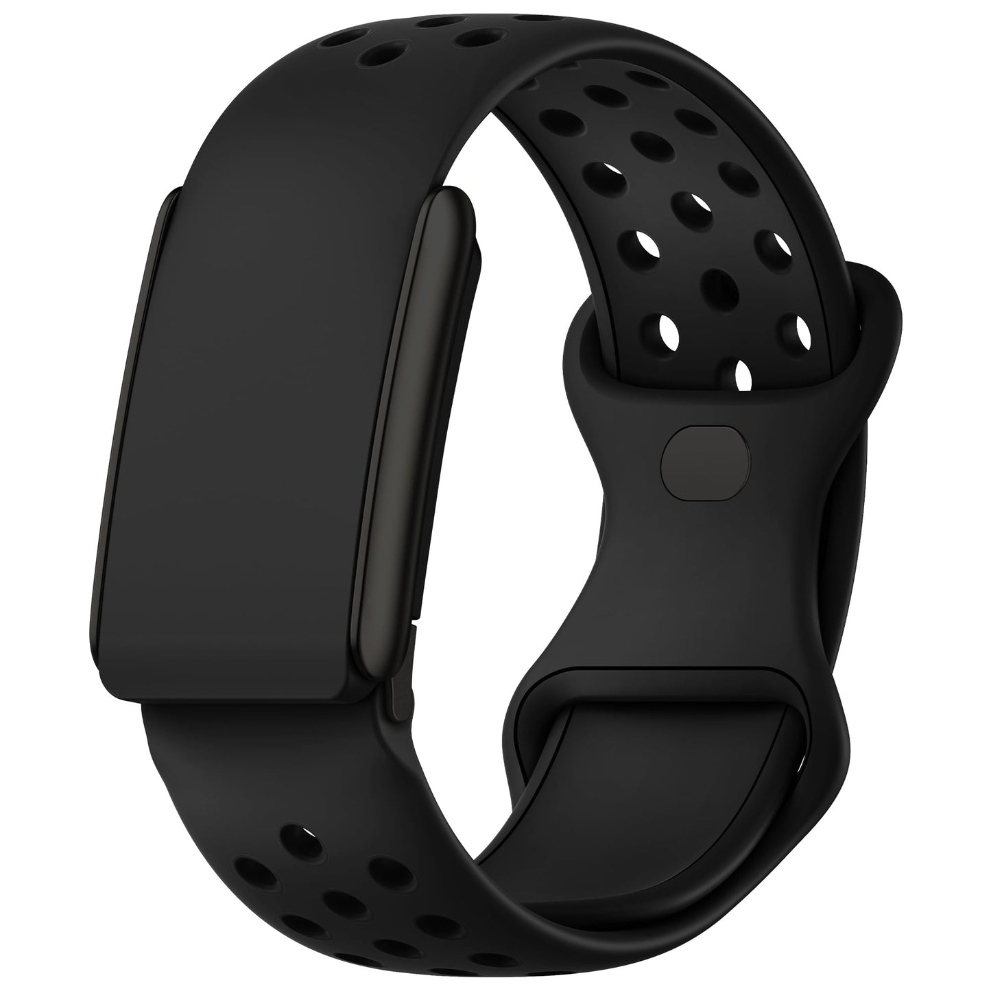 Spapoy Silicone Sport Band Compatible with Whoop 5.0 Bands for Men Women, Soft Breathable Adjustable Waterproof Replacement Wristbands for Whoop 5.0 One, Peak and Life [Not for Gen 4]