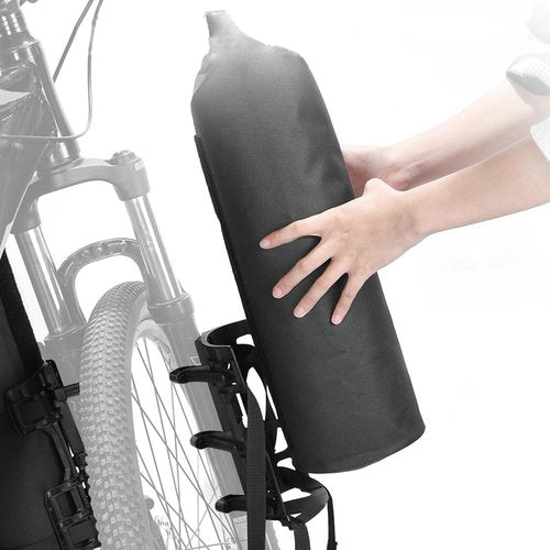Lixada 3L/7L Bike Fork Bag Waterproof Dry Bag Roll Top Design Lightweight Bicycle Fork Bag Portable Cycling Pack Bike Pannier for Mountain Bikes Road Bikes Scooter