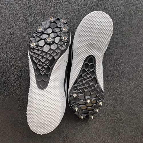 50pcs 1/4 Inch Steel Track & Cross Country Spikes with Wrench