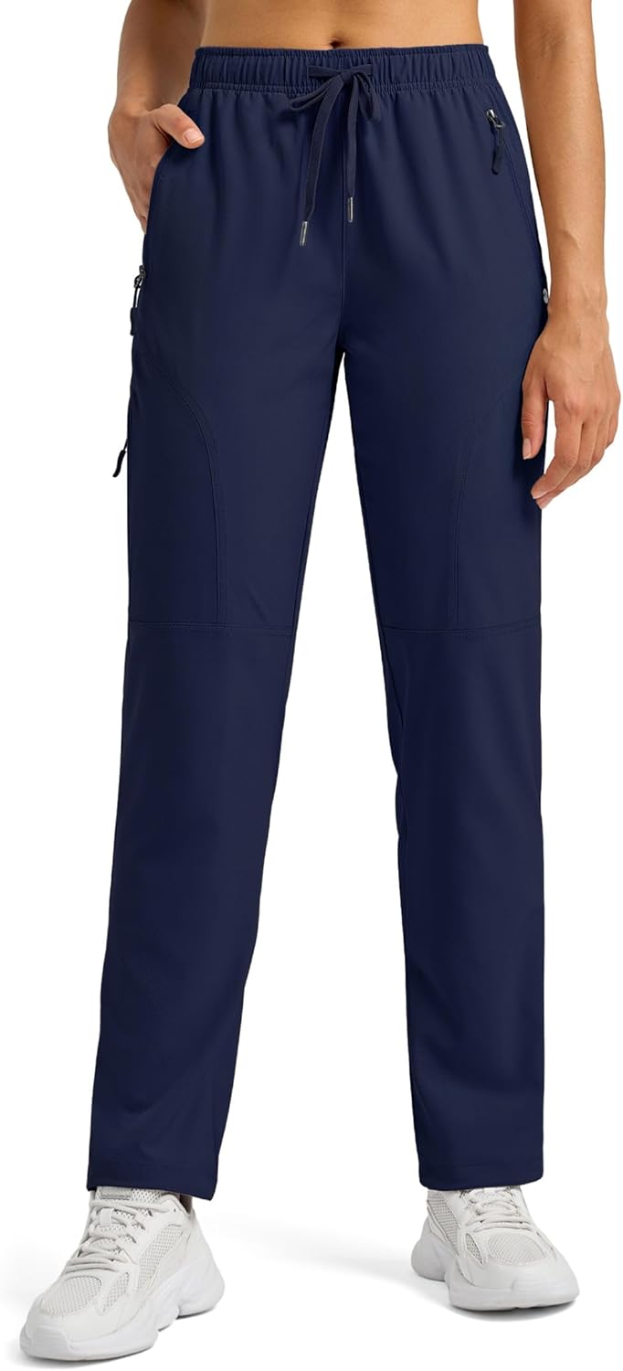 Willit Women's Quick-Dry Hiking Pants - Lightweight, Water-Resistant Cargo Design | Petite/Regular/Tall Sizes