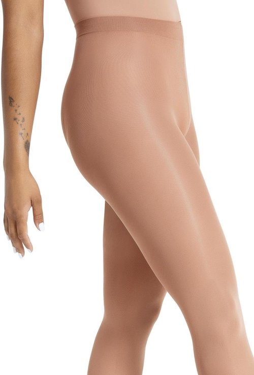 Capezio Women's Transition Seamless Tights - Dark Suntan | XX-Large Size for Ultimate Comfort