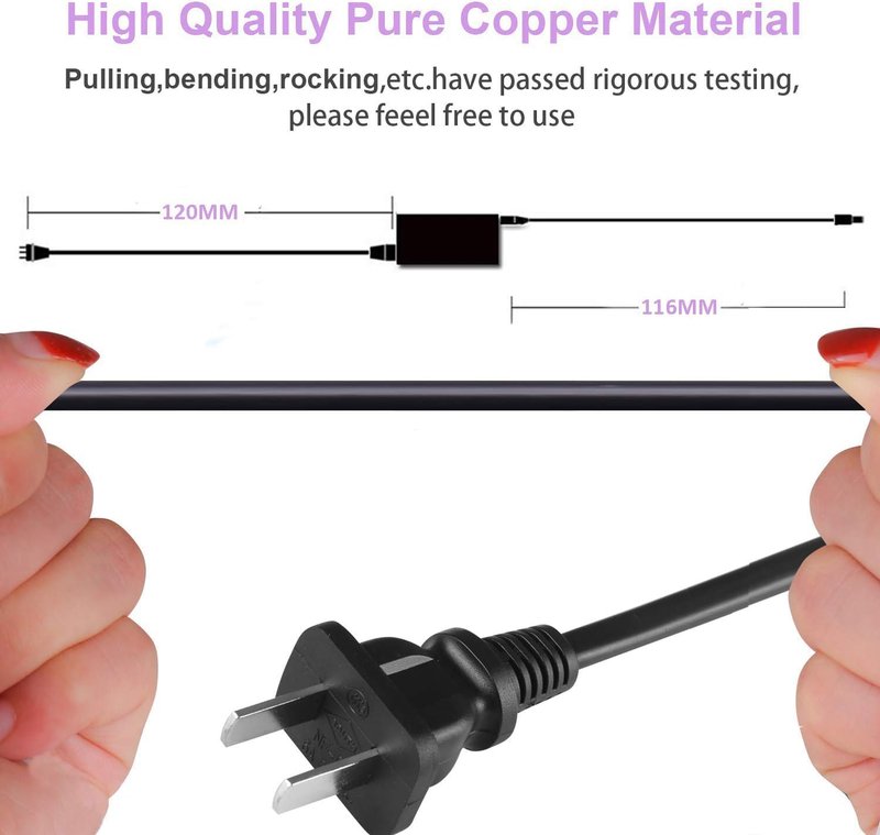 Replacement for Segway Ninebot ES1 ES2 ES4, 42V 2A Power Charger Adapter Cable for Xiaomi M365, Spin, Skip, Bird, Lime, Lime-S for 36V Li-ion Battery