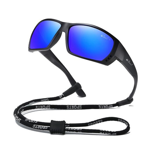 Bevi Polarized Sports Sunglasses Ultralight TR90 Frame Glasses Flexible and Durable for Men Women Sun Glasses 2701C9