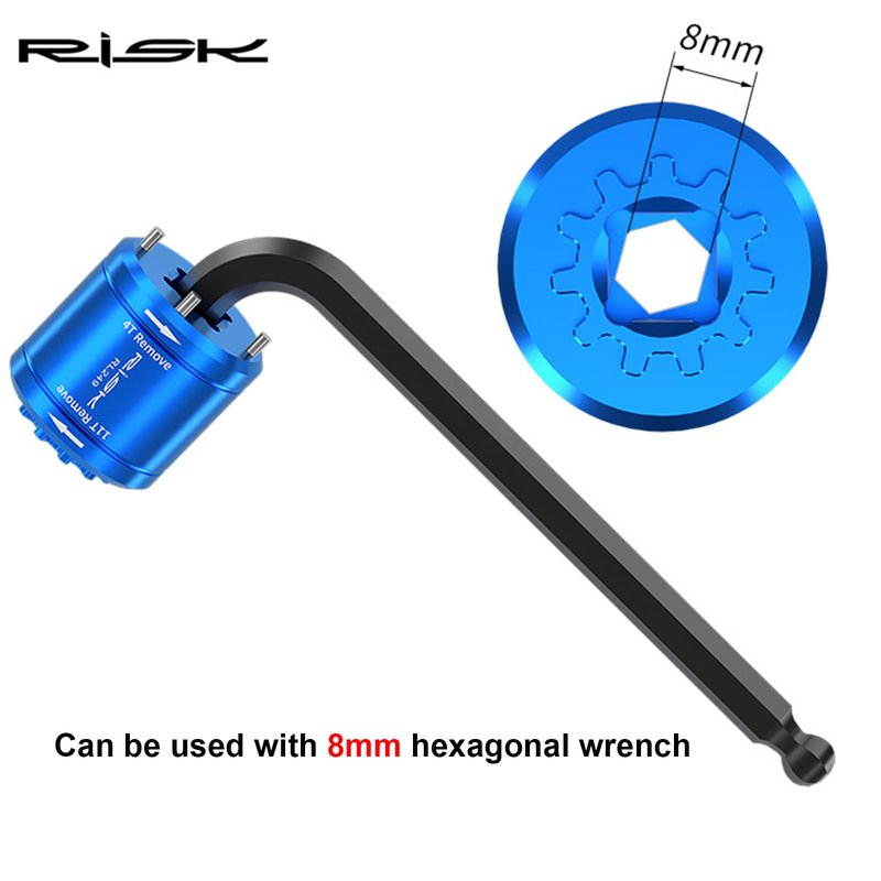 SONZUIA Crank Arm Cap Removal Tool for SRAM DUB/BB30 and Shimano XTR M9100 (11 Notch) Crank Arm Cap