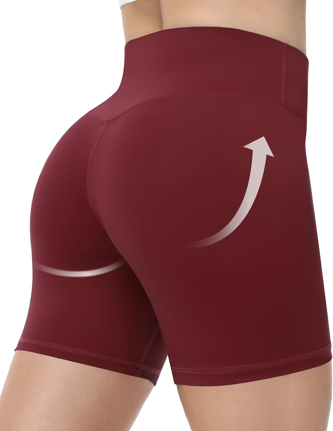 Runhit Biker Shorts for Women - High Waisted Workout & Yoga Spandex with Tummy Control | 3''/5''/8'' Options