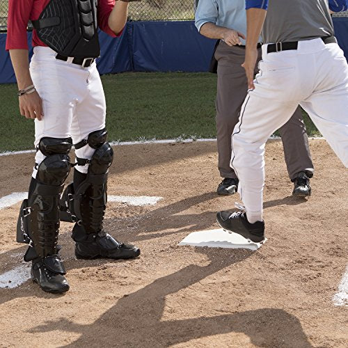 Heavy-Duty Rubber Home Plate - Waffle Bottom, Non-Slip Design