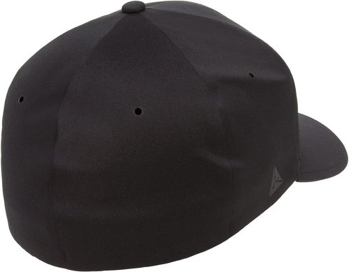 Flexfit Men's Delta Seamless Baseball Cap - Comfortable Fit in Black | Size Large-X-Large