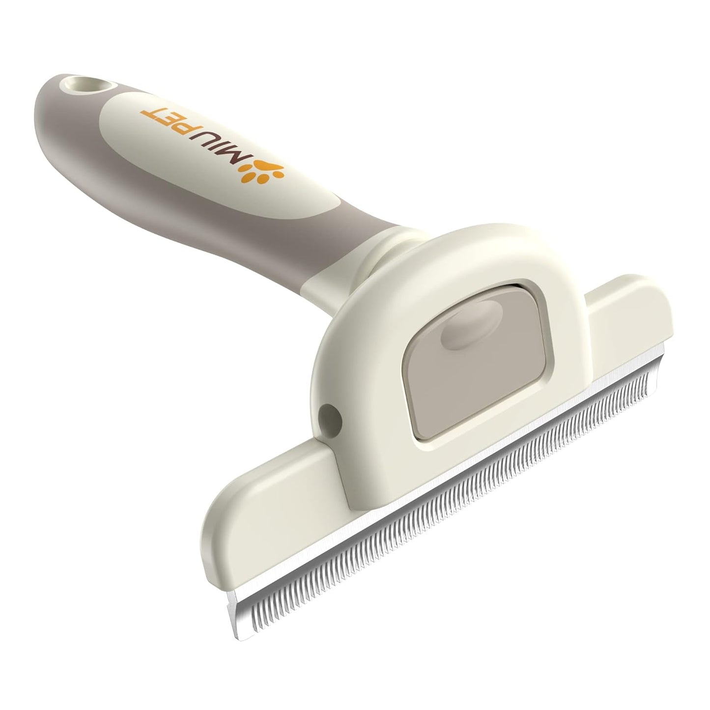 Skiennix Dog Deshedding Brush - Reduce Shedding & Promote Healthy Coat | Ergonomic Design