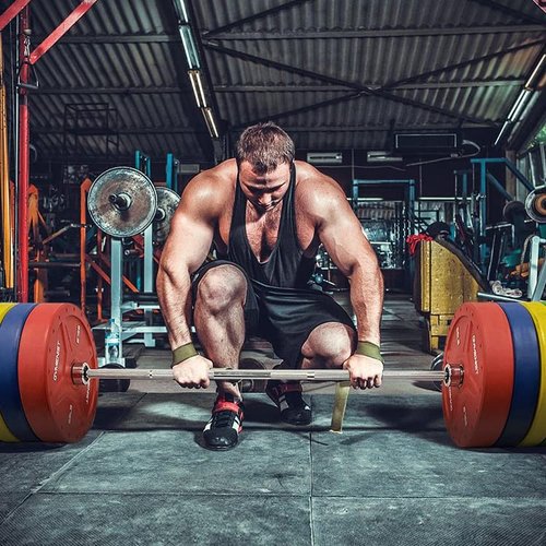 GYMENIST Bumper Plates Commercial Olympic Size Heavy Duty Weight Plates for 2 Inch Barbell (10 Lb - Light Blue) (G341-10)