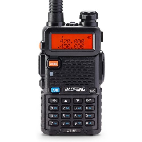 [UV-5R FCC Compliant Version] BAOFENG GT-5R Dual Band Two Way Radio, UHF VHF Ham Radio Handheld for Adults, Clean Spurious Emission, with 1800mAh Battery, Earpiece, 128CH, VOX, FM, Chirp Compatible