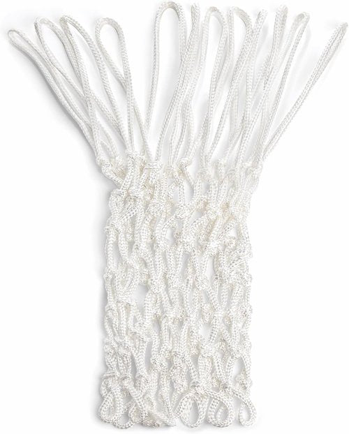 Champion Sports Basketball Net - 7mm Thick, 250g - Non-Whip Loops - White Color