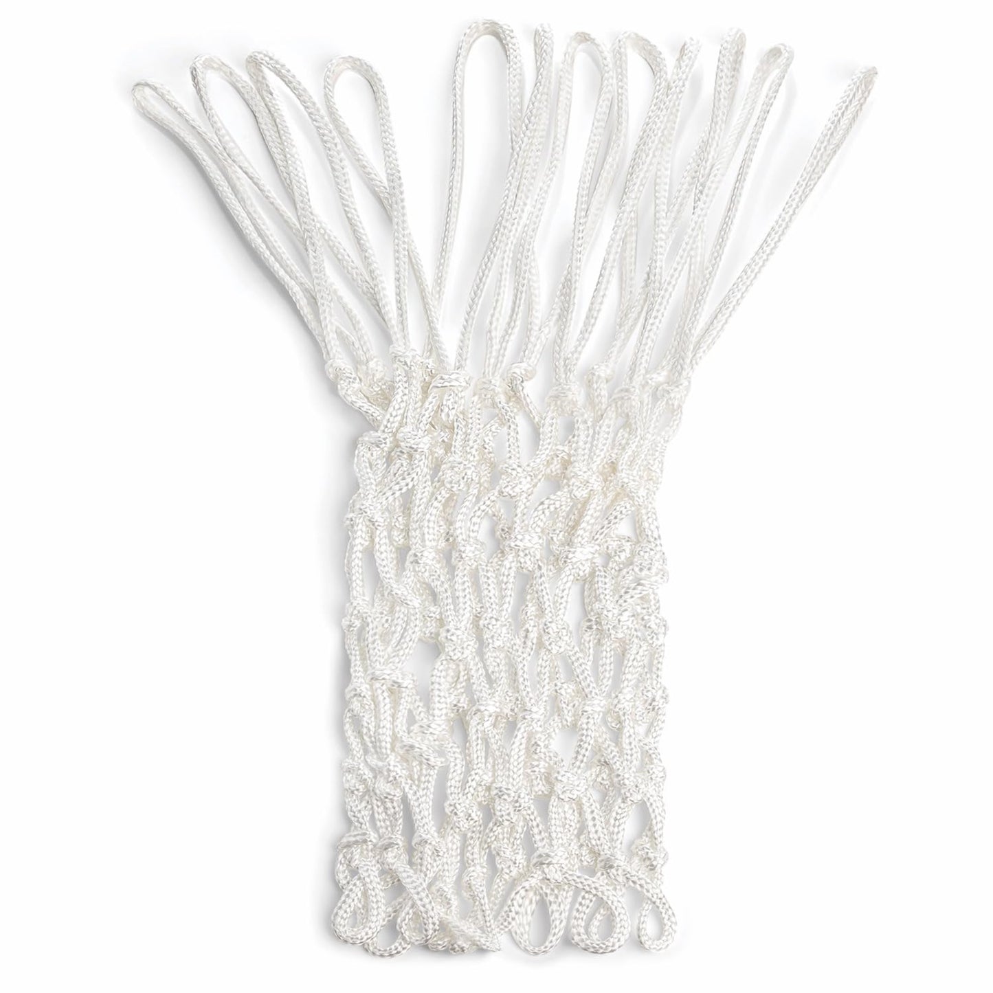 Champion Sports 7mm - 250gm - Basketball Net - Non-Whip Loops - Whiite