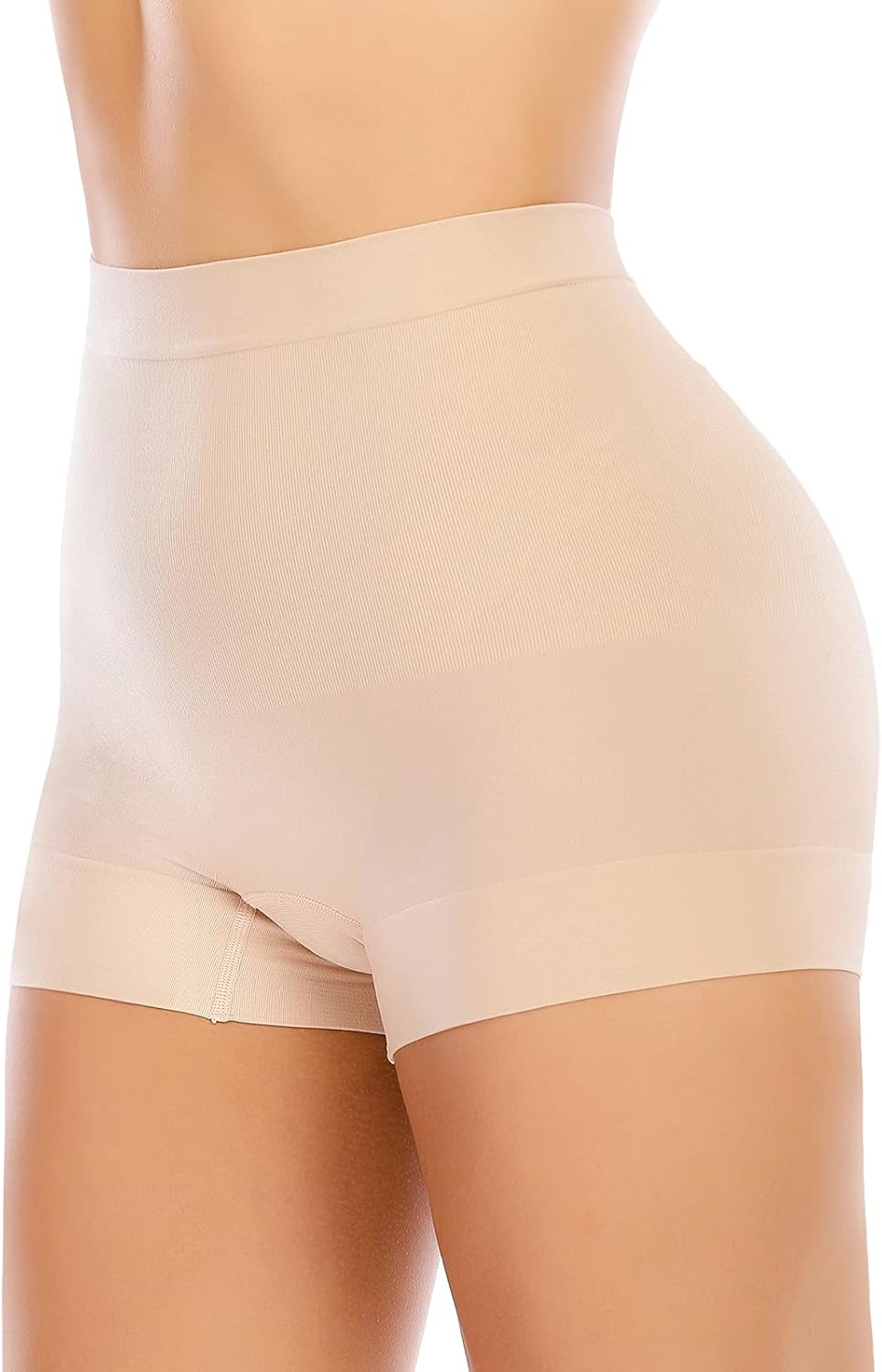 Werena Seamless Shaping Boyshorts - Tummy Control Slip Shorts for Women | Comfortable Under Dress Shapewear