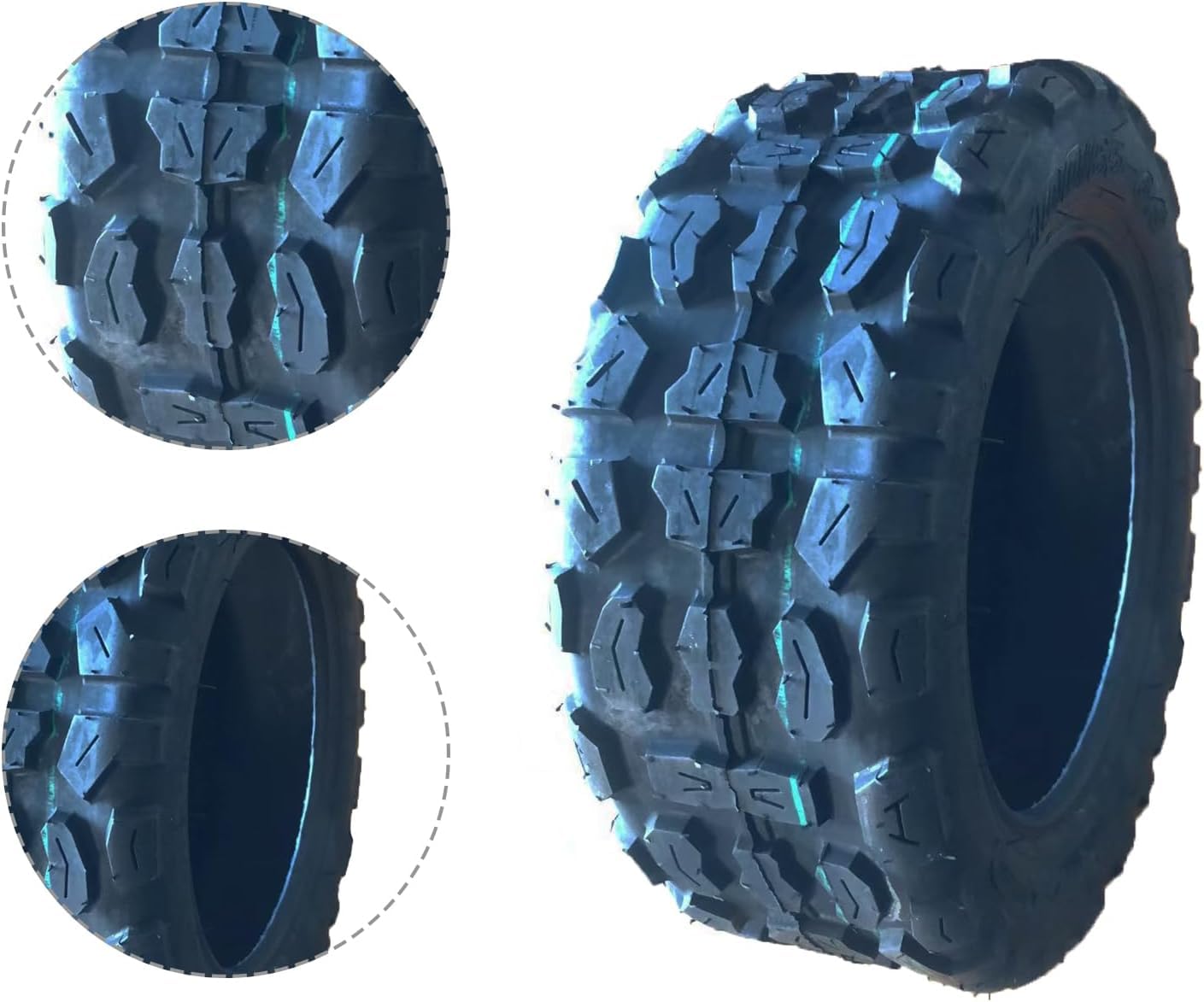 YONJILL 100/65-6.5 11-Inch Off-Road Tires: Compatible with Intelligent Self-Balancing 2-Wheel Scooters, Folding Electric Bicycles, and Models like Sealup/Dualtron Ultra/Thunder/Zero 11x/Speedual Plus