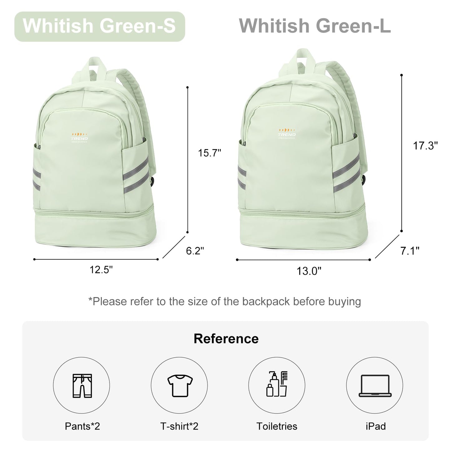 coofay Gym Backpack For Women Waterproof Backpack With Shoe Compartment Lightweight Travel Backpack Sports Backpacks Small Gym Bag