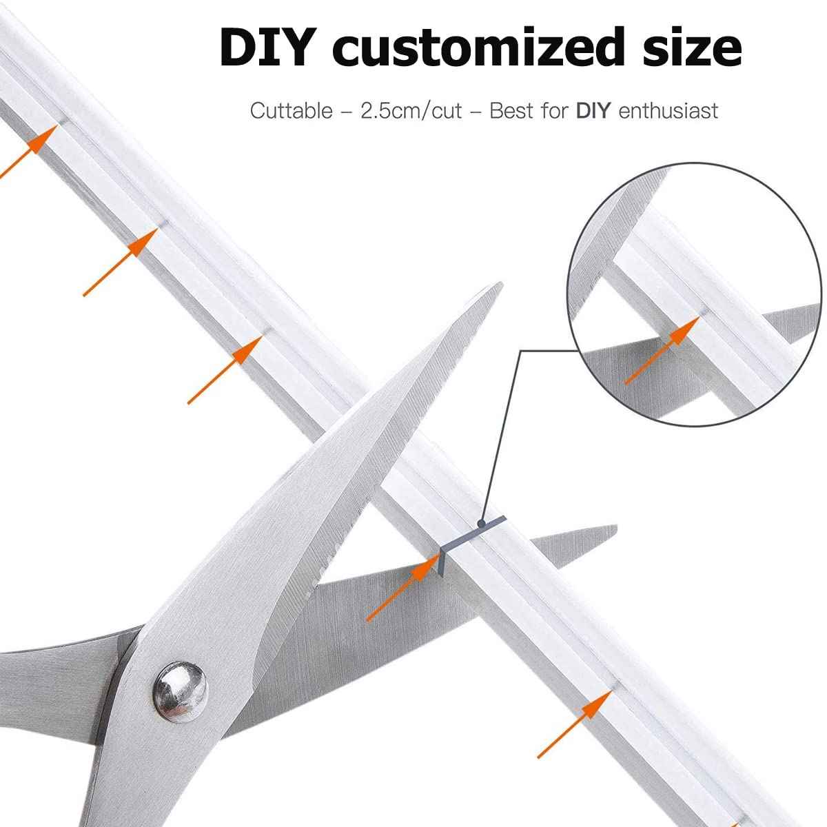 Maxlaxer Red Neon LED Strip Lights, 16.4ft 12V Waterproof Flexible Light for Indoor/Outdoor Decoration (Includes Power Adapter)