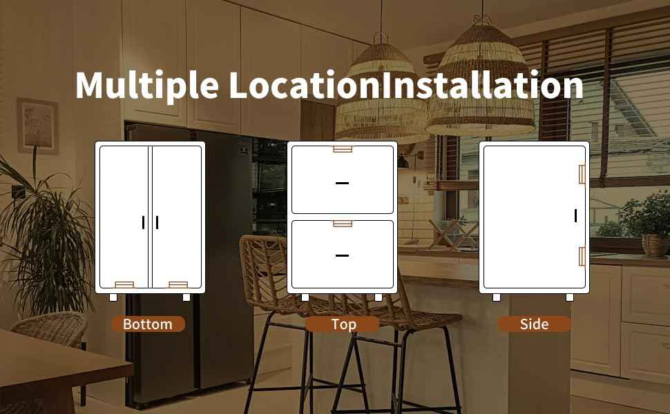 Blifula Cabinet Magnetic Catch 16 Pack Cabinet Door Magnetic Catch with Screws Drawer Magnet Latch Magnetic Closures for Sliding Door Closure Kitchen Closet Closer