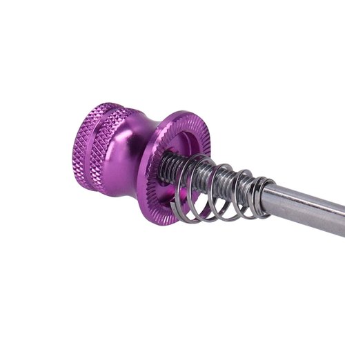 FLEXMAN 1 Pair Universal Bikes Axle, Road Mountain Bikes Quick Release Skewers Bike Front Rear Skewer Accessory (Purple)