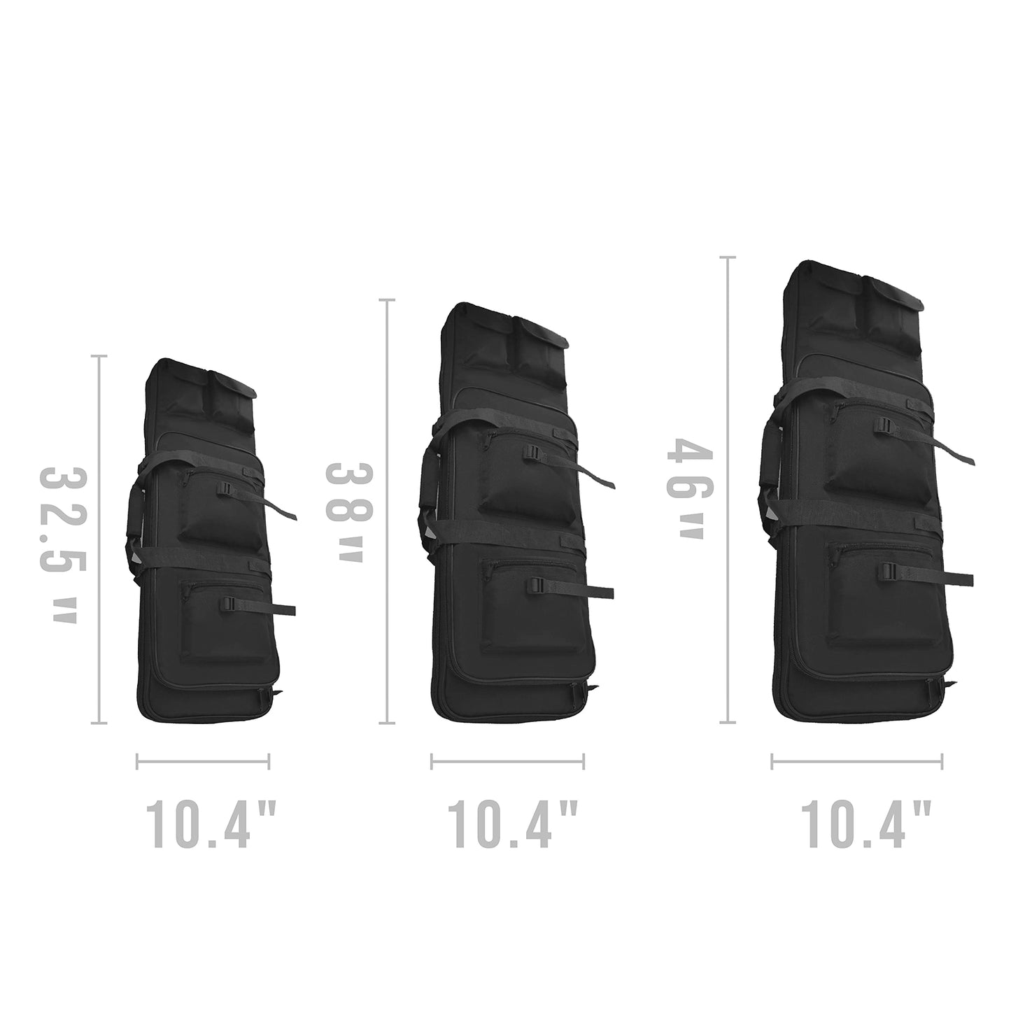 Silfrae Rifle Backpack Soft Rifle Cases Shotgun Bag Rifle Case Shotgun Backpack Gun Case