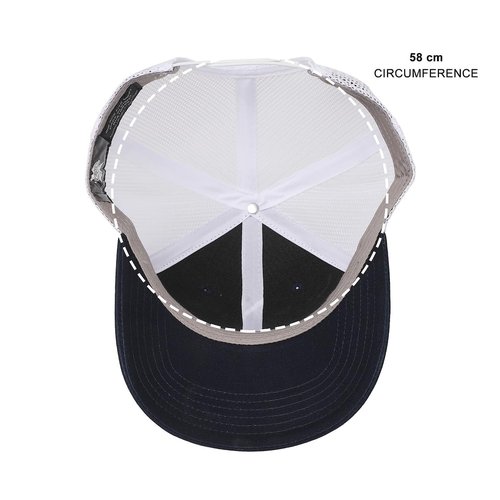 Bioworld Pabst Blue Ribbon 3D Embroidered Logo Blue Trucker Hat