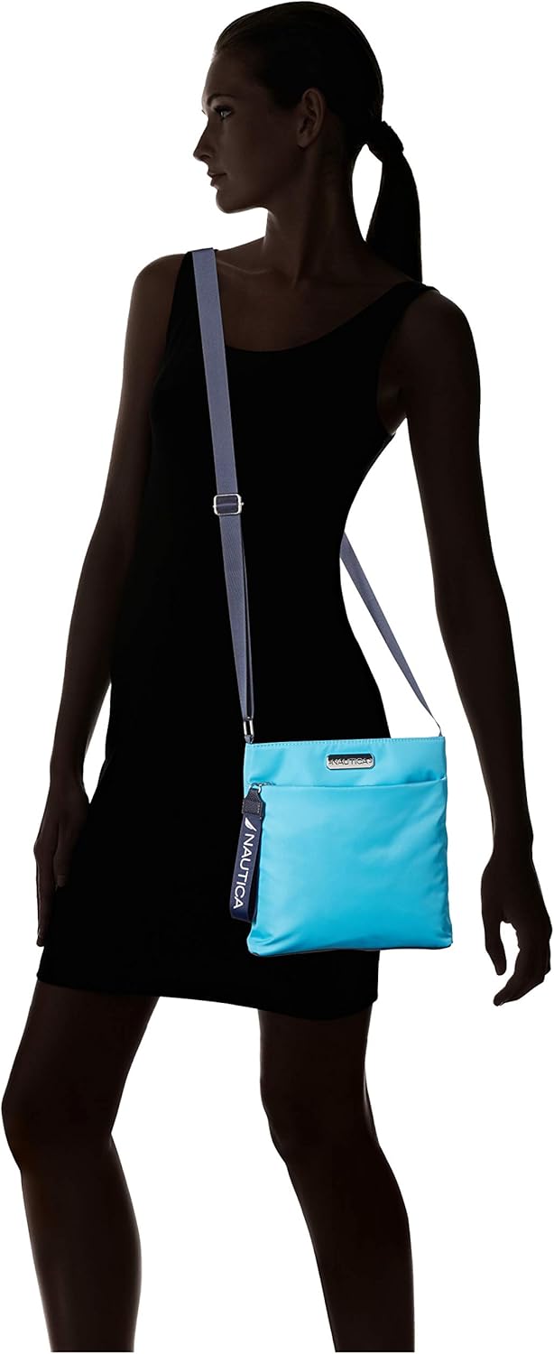 Nautica Women's Crossbody Bag - Nylon Design with Adjustable Shoulder Strap | Small Size