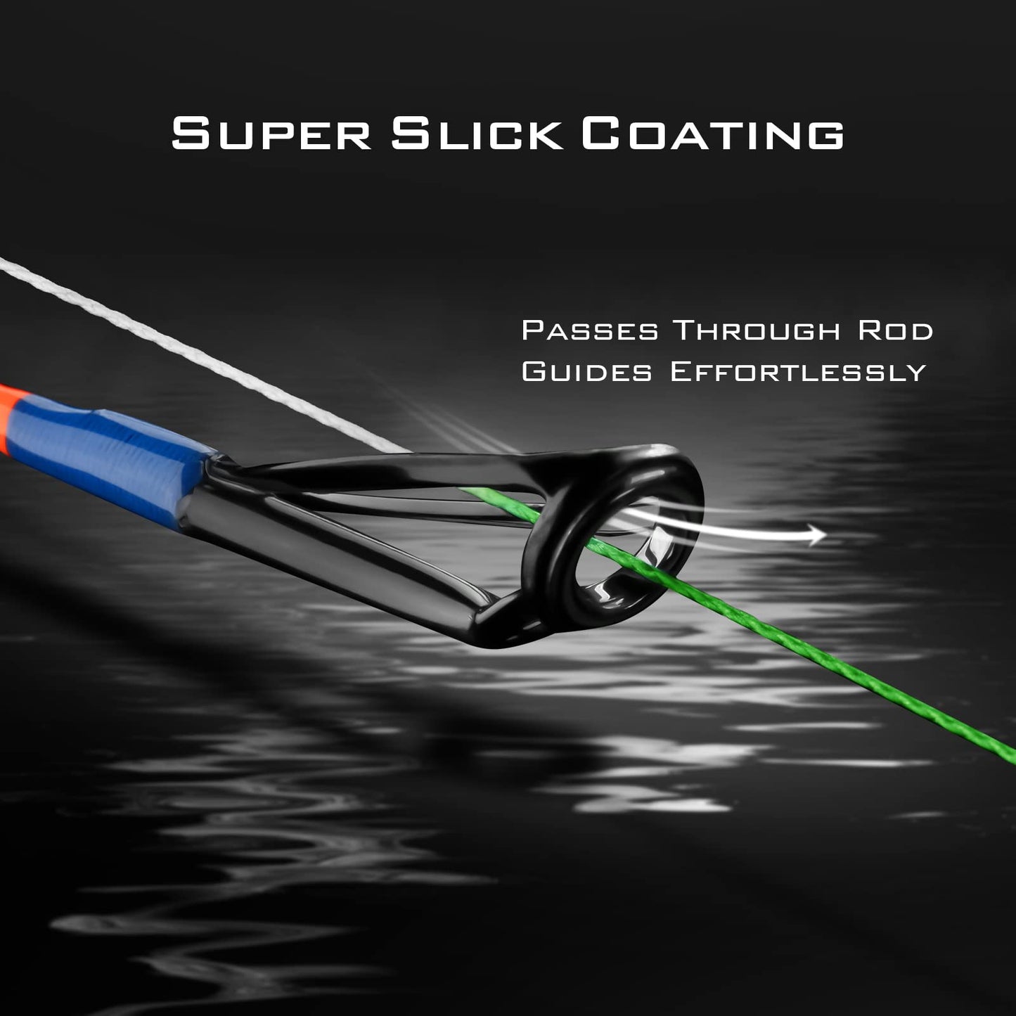 KastKing Superpower Braided Fishing Line, Grass Camo, 15 LB, 500+47 Yds