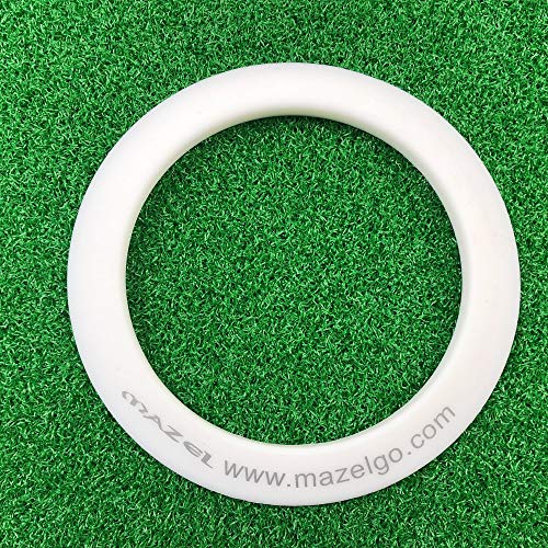Golf Putting Cup for Indoor & Outdoor Training - White Ring