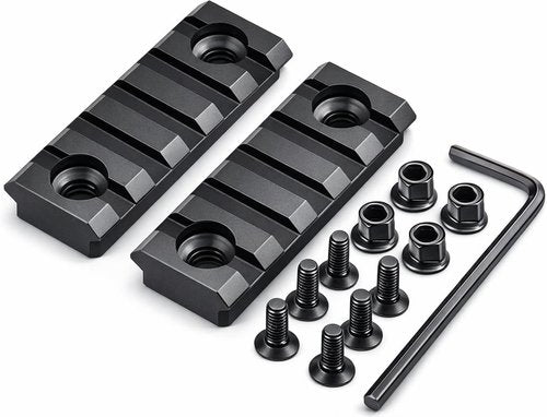 Gotical 5 Slots Aluminum Keymod Rail Section - Durable Picatinny Accessory for Enhanced Versatility