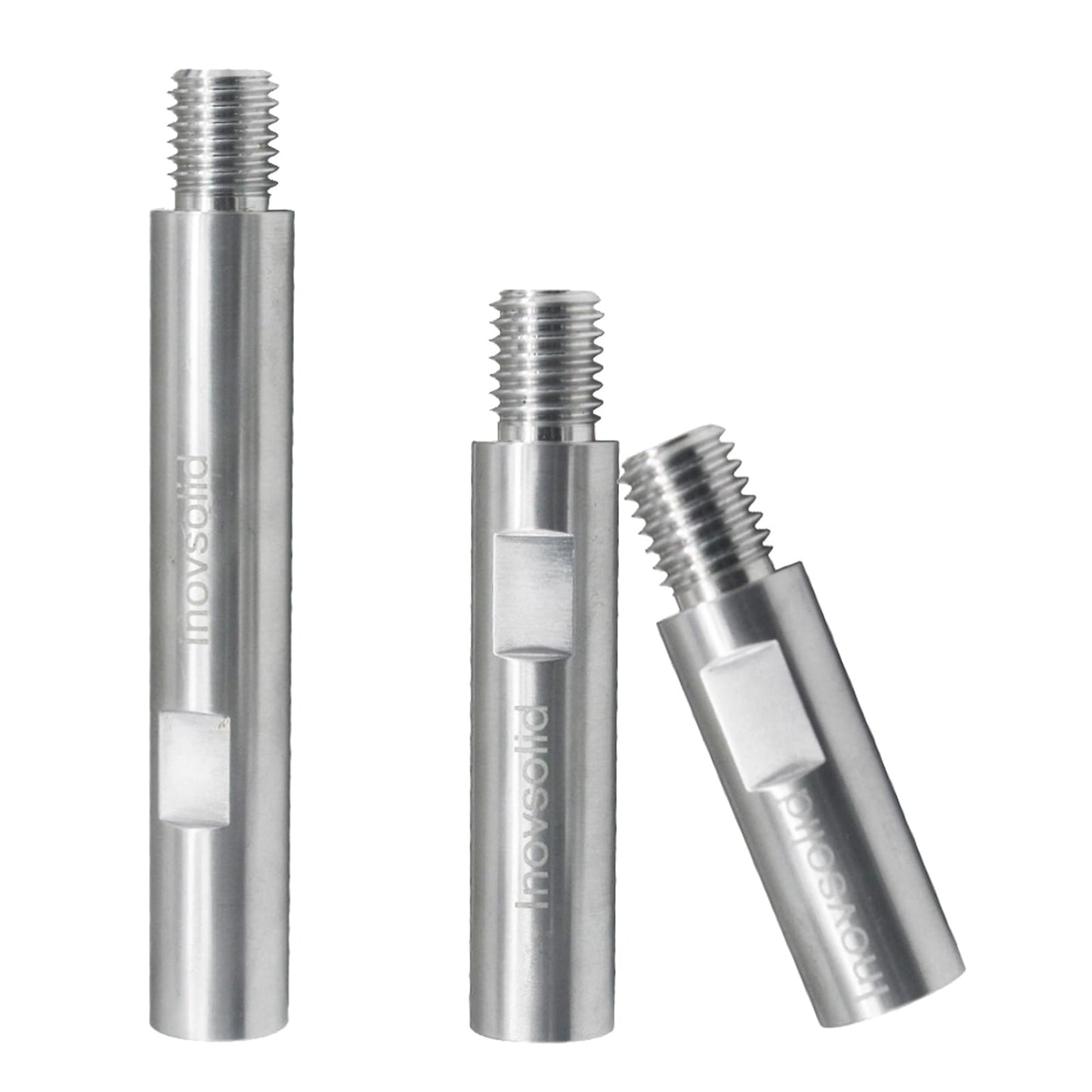 Inovsolid 3 Pcs 5/8'' -11 Thread Angle Grinder Shaft Extension Connecting Rods