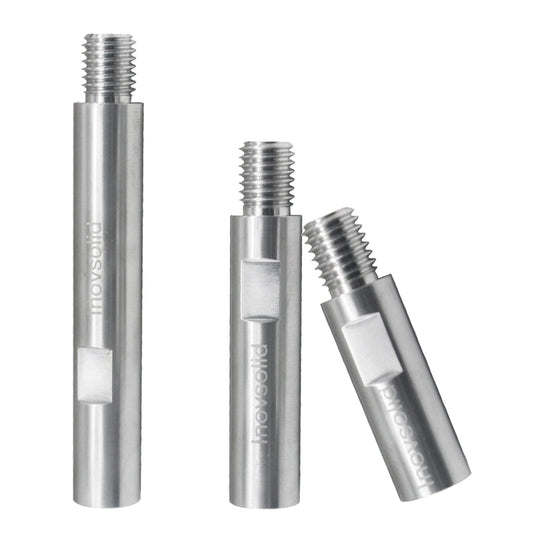 Inovsolid 3 Pcs 5/8'' -11 Thread Angle Grinder Shaft Extension Connecting Rods