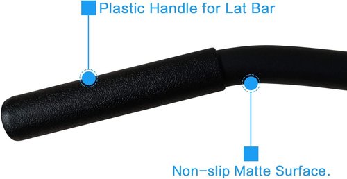 Lat Pulldown Bar by [Brand Name] - 29/39/48 Inch Wide Grip with Non-Slip Handle for Home Gym Training
