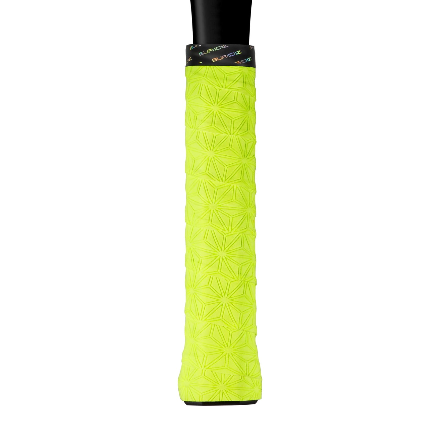 Supacaz SupaSuave Neon Yellow Tennis Overgrip - Racket Dry Overwrap - Racquet Grip Tape - Over Grip Wrap - 3pk