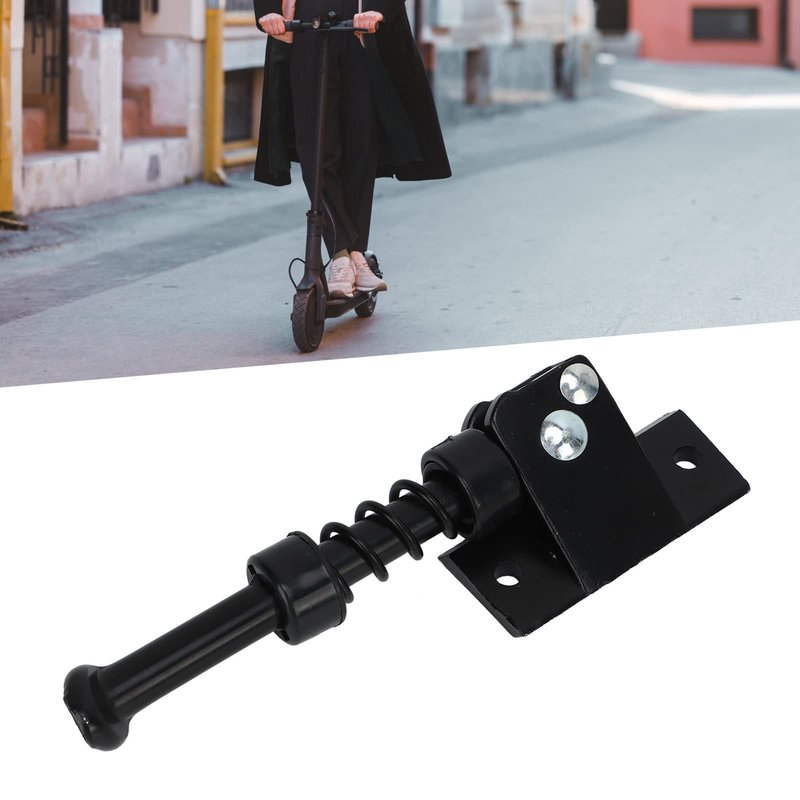 Kadimendium Electric Scooter Kickstand, Aluminum Alloy Scooter Parking Stand Bracket Professional Robust for Electric Scooter Spare Parts for Parking