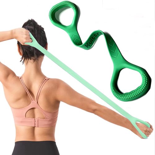 Figure 8 Resistance Band - Versatile Arm, Back & Shoulder Exercise Tool for Home Gym | Elastic Stretch Fitness Band
