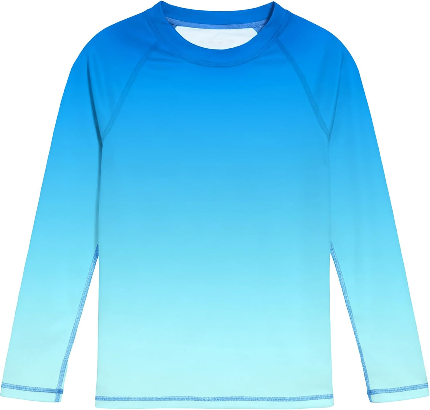 Skiennix Boys' Long Sleeve Rash Guard - UPF 50+ UV Protection Swim Shirt for Beach & Surf