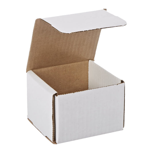 AVIDITI Shipping Boxes Small 4"L x 4"W x 3"H, 50-Pack | Corrugated Cardboard Box for Packing, Moving and Storage 4x4x3 443