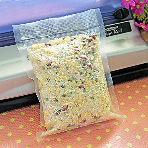 100 Pack Small Vacuum Sealer Bags - 2.7x3.9 Inch (Usable 2.4x3.3 Inch)