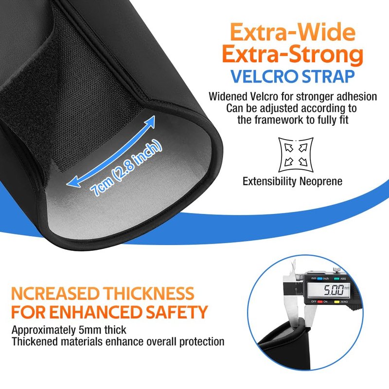 Medium Size Battery Cover For Electric Bicycles , Ebike Frame Battery Protector Cover,Three sizes options