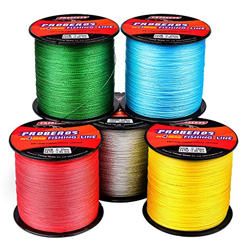 4-Strand Braided Fishing Line - High-Strength Multifilament PE Wire