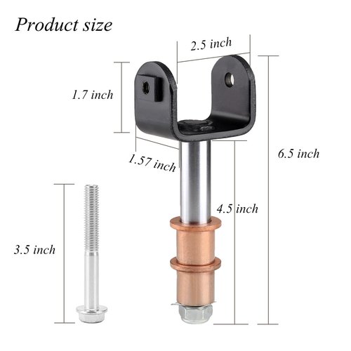 10L0L King Pin Repair Kit for Club Car Precedent/Onward/Tempo 2004-up Gas Electric Golf Cart, Replace OEM 102287201 103638601 103638801