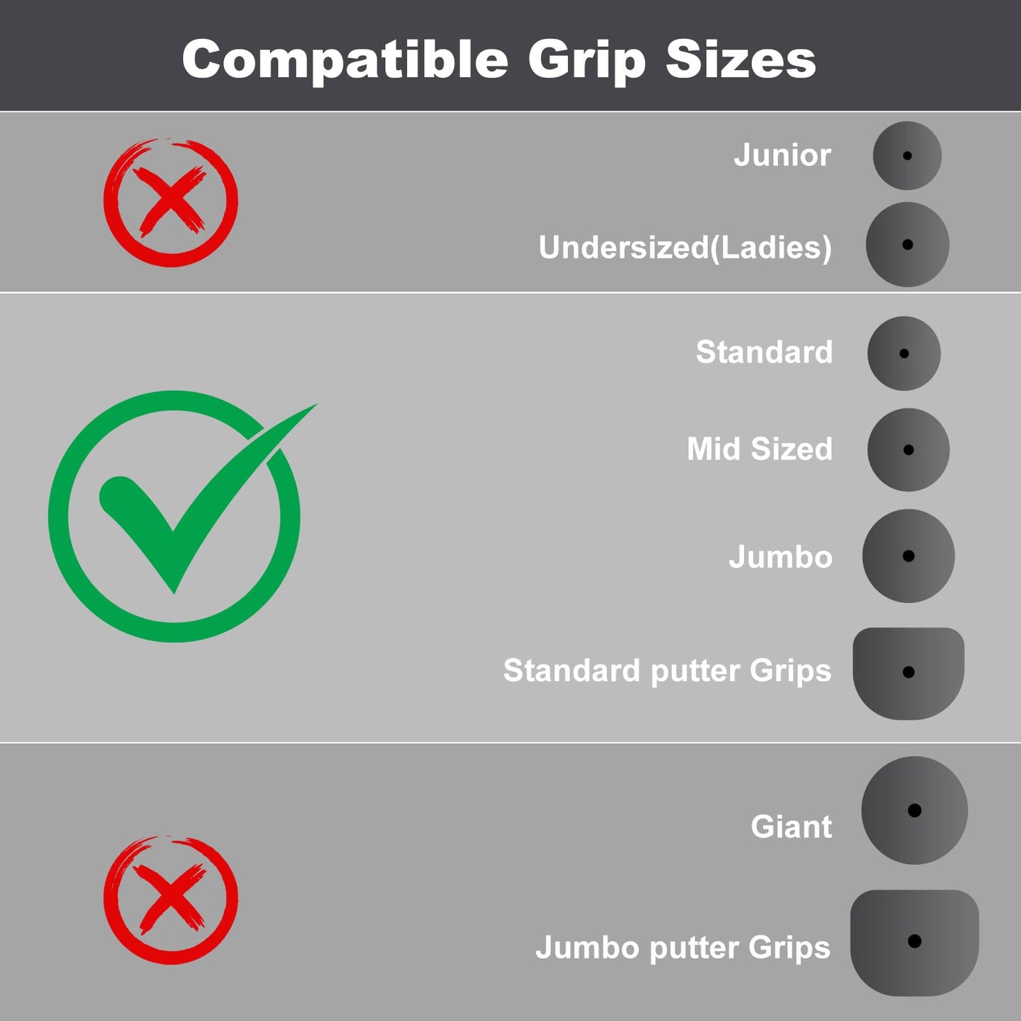 14 PCS Golf Smart Sensor Cover for Garmin Approach CT10, Arccos Smart Sensors and Other, Fit Standard, Midsized, Jumbo Sized Grips, Silicone Protective Cover Black