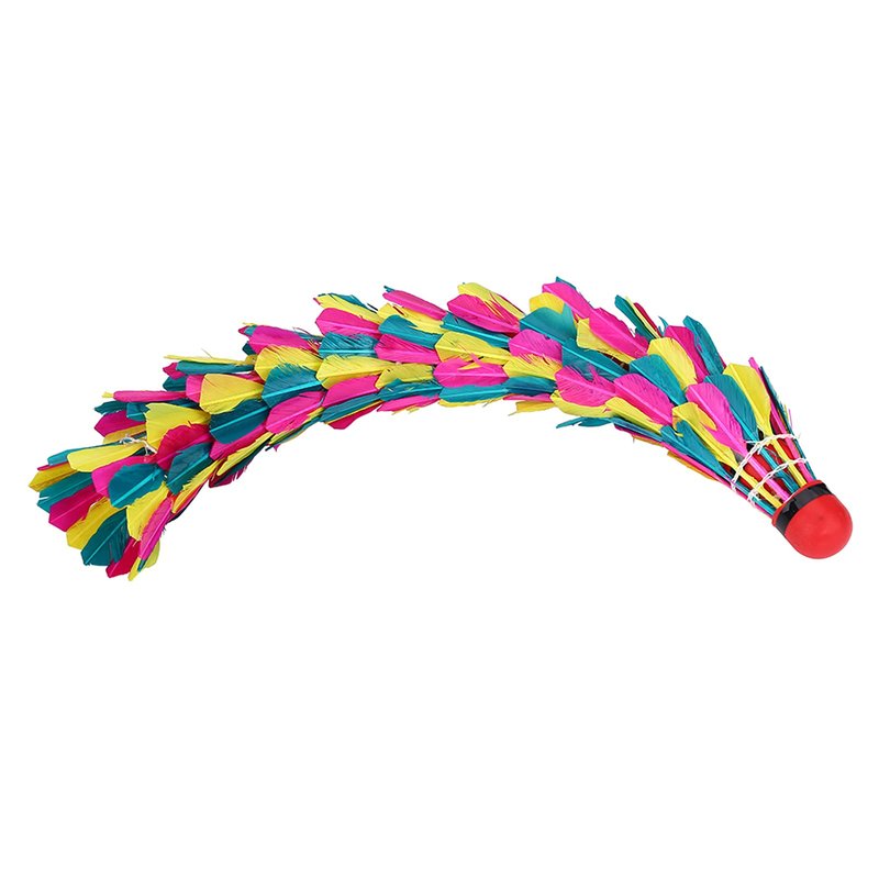 VGEBY 11Pcs Badminton Shuttlecocks, Badminton Balls Badminton Birdies Colorful Shuttlecocks Rainbow Ball Badminton for Sports Training Activities Rainbow Birdies Rainbow