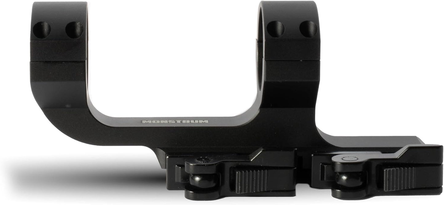Monstrum Hypergrip Slim QD Scope Mount - Quick Detach Design for Easy Installation