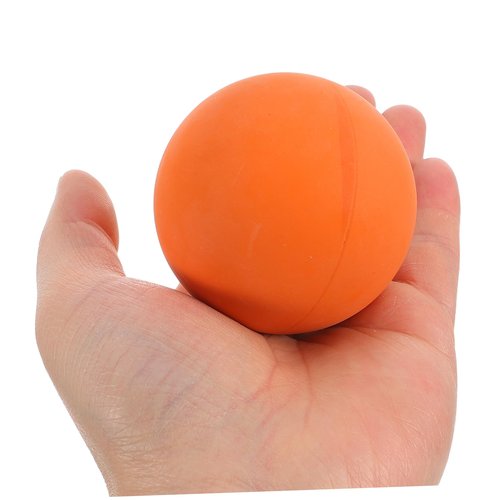 KOMBIUDA 4pcs High-Bouncing Squash Training Balls Lightweight Rubber Reaction Balls for Boy Girl and Adults for Competition and Coordination Training Orange